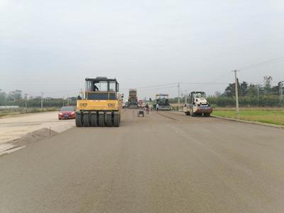 節日不停工，S210省道建設按下“快進鍵”