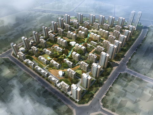 高層住宅區(qū)規(guī)劃 公寓樓外觀與鳥(niǎo)瞰圖設(shè)計(jì)資源解析